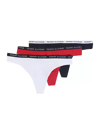 TOMMY HILFIGER | String 3-er Pkg. | weiss